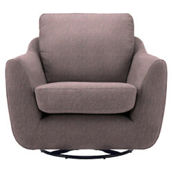 G Plan Vintage The Sixty Seven Swivel Armchair Marl Aubergine